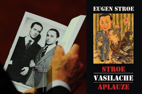 Cartea `Stroe si Vasilache. Aplauze` autor Eugene (Nacht) Stroe, fiul actorului N.STROE