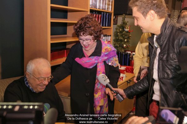 VIDEO lansare carte `Alexandru Arsinel, de la Dolhasca pe Calea Victoriei` 2012