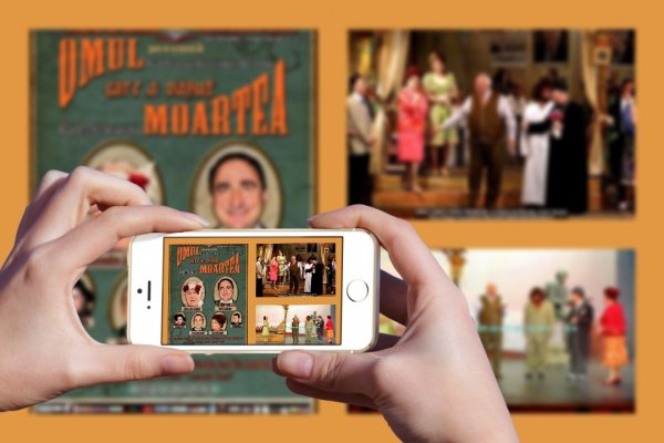 VIDEO `OMUL CARE A VAZUT MOARTEA` Teatrul Revista `Tanase` 15.02.2009
