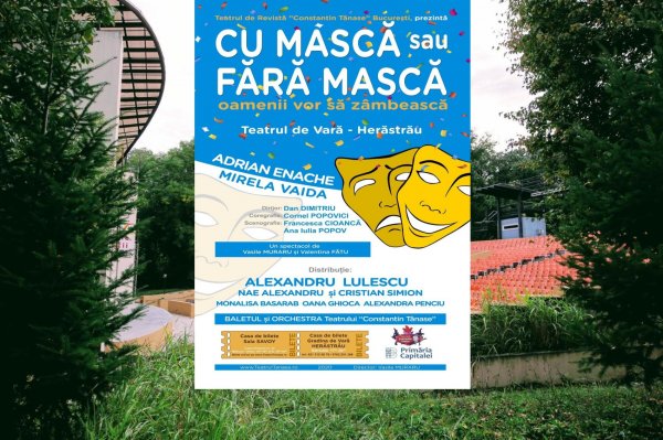 FOTO `CU MASCA sau FARA MASCA - OAMENII VOR SA ZAMBEASCA` 3