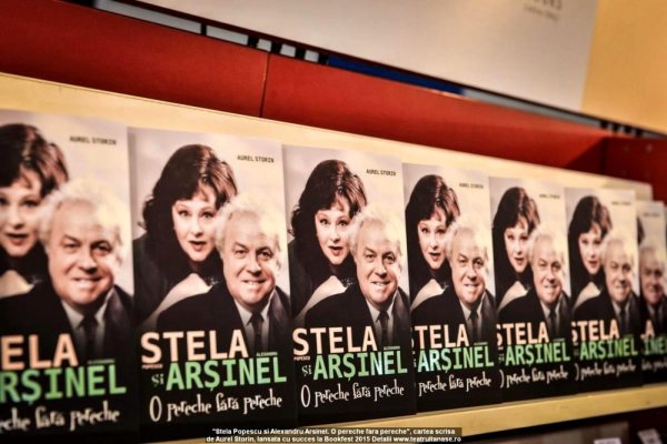 Cartea `Stela Popescu si Alexandru Arsinel, o pereche fara pereche` Maestrii teatrului romanesc 2015