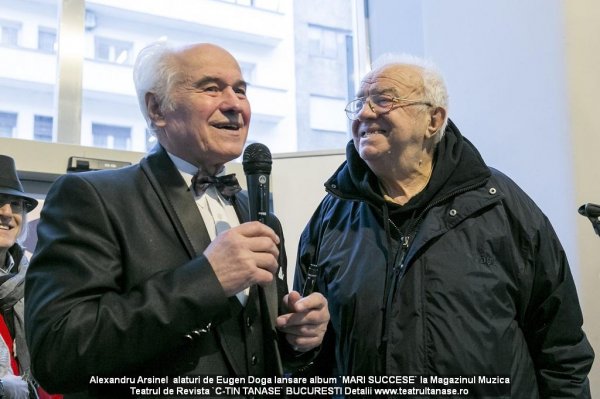 Alexandru_Arsinel :`Multumesc tare mult ca ai venit aici, Eugen Doga!` La multi ani din partea TRCT! (01.03.)
